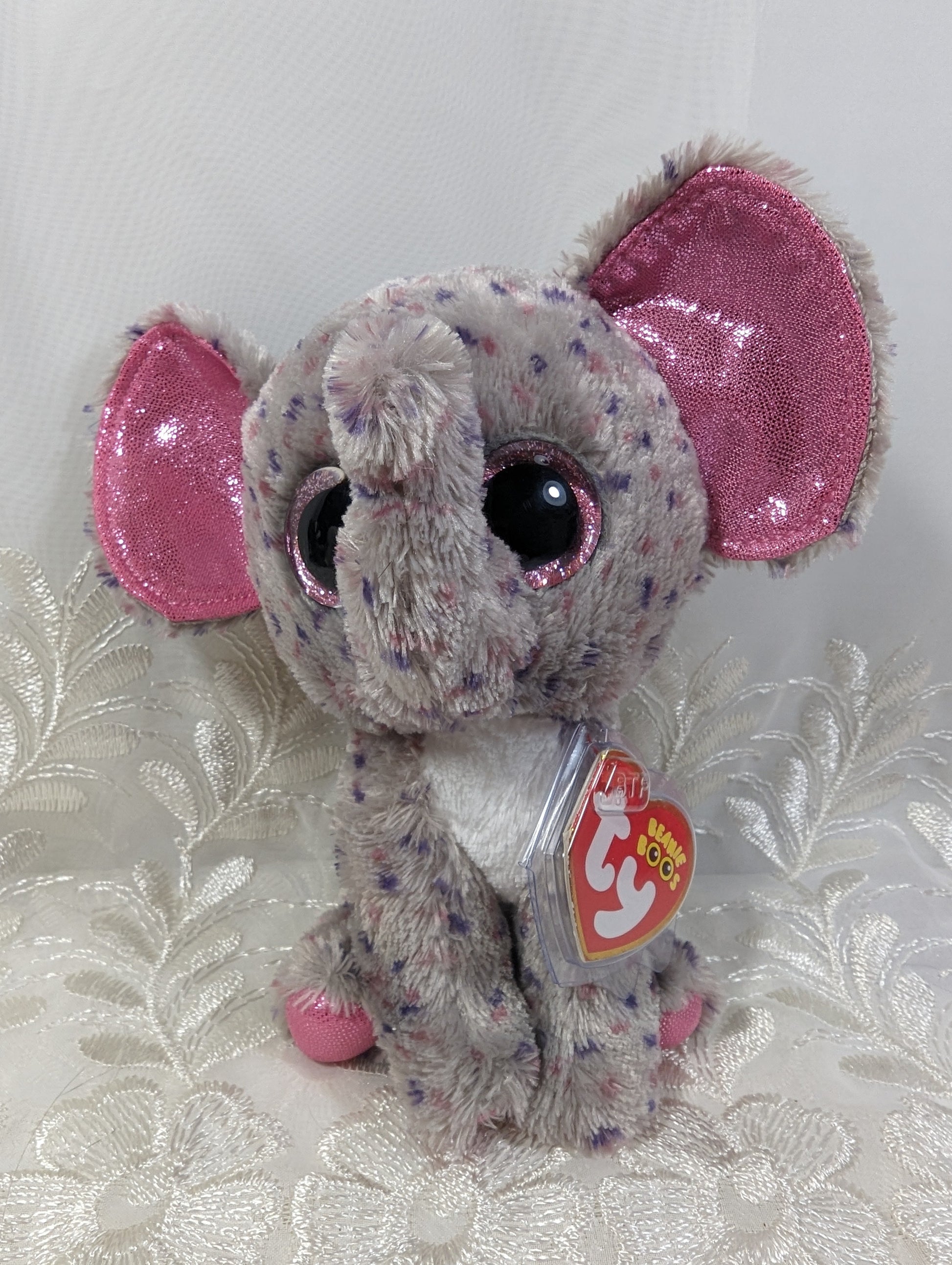 Ty Beanie Boo - Specs the elephant (6in) Near Mint Tag - Vintage Beanies Canada