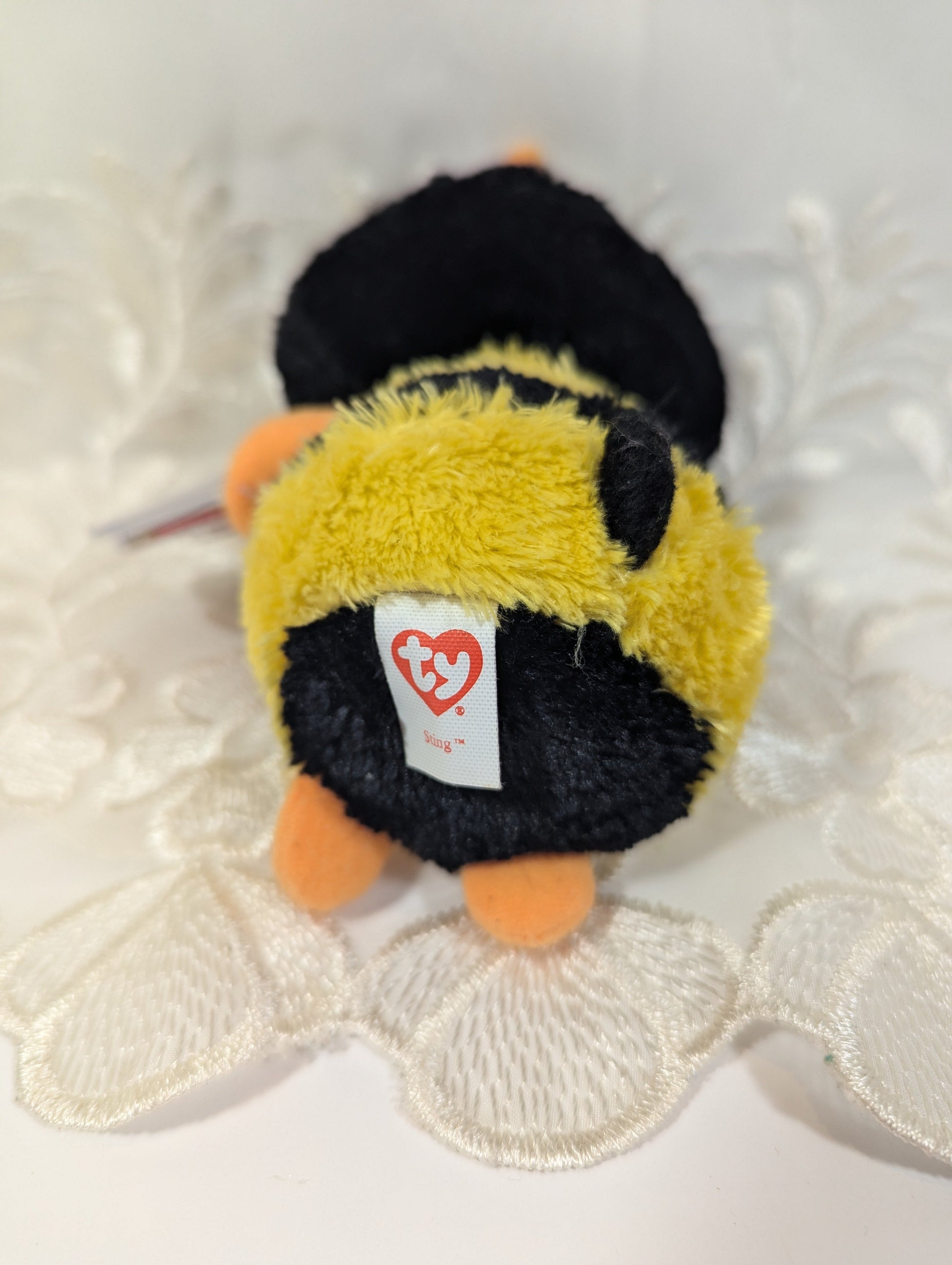 Ty Beanie Boo - Sting the Bumblebee (6in) Creased Tag - Vintage Beanies Canada