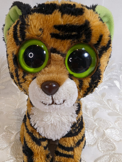 Ty Beanie Boo - Stripes The Tiger (6in) Solid Eyes, First Gen, *pre-owned condition* - Vintage Beanies Canada