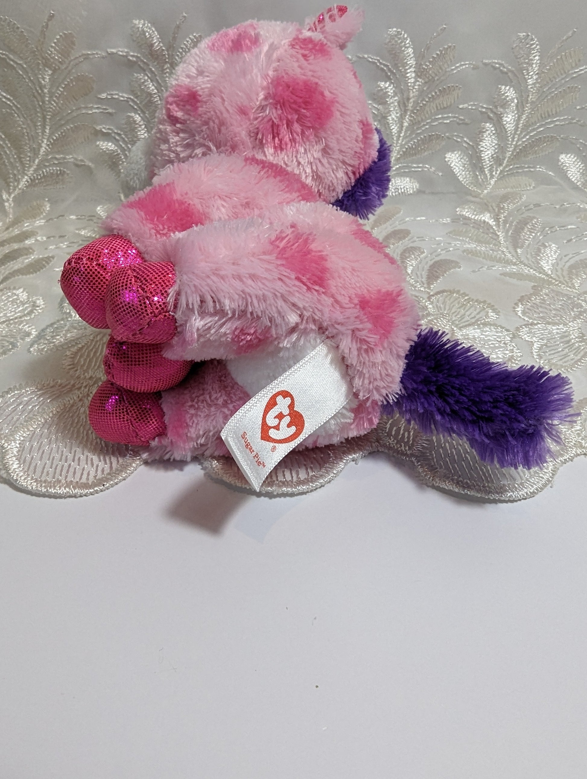Ty Beanie Boo - Sugar Pie The Pink Unicorn (6in) No Tag - Vintage Beanies Canada