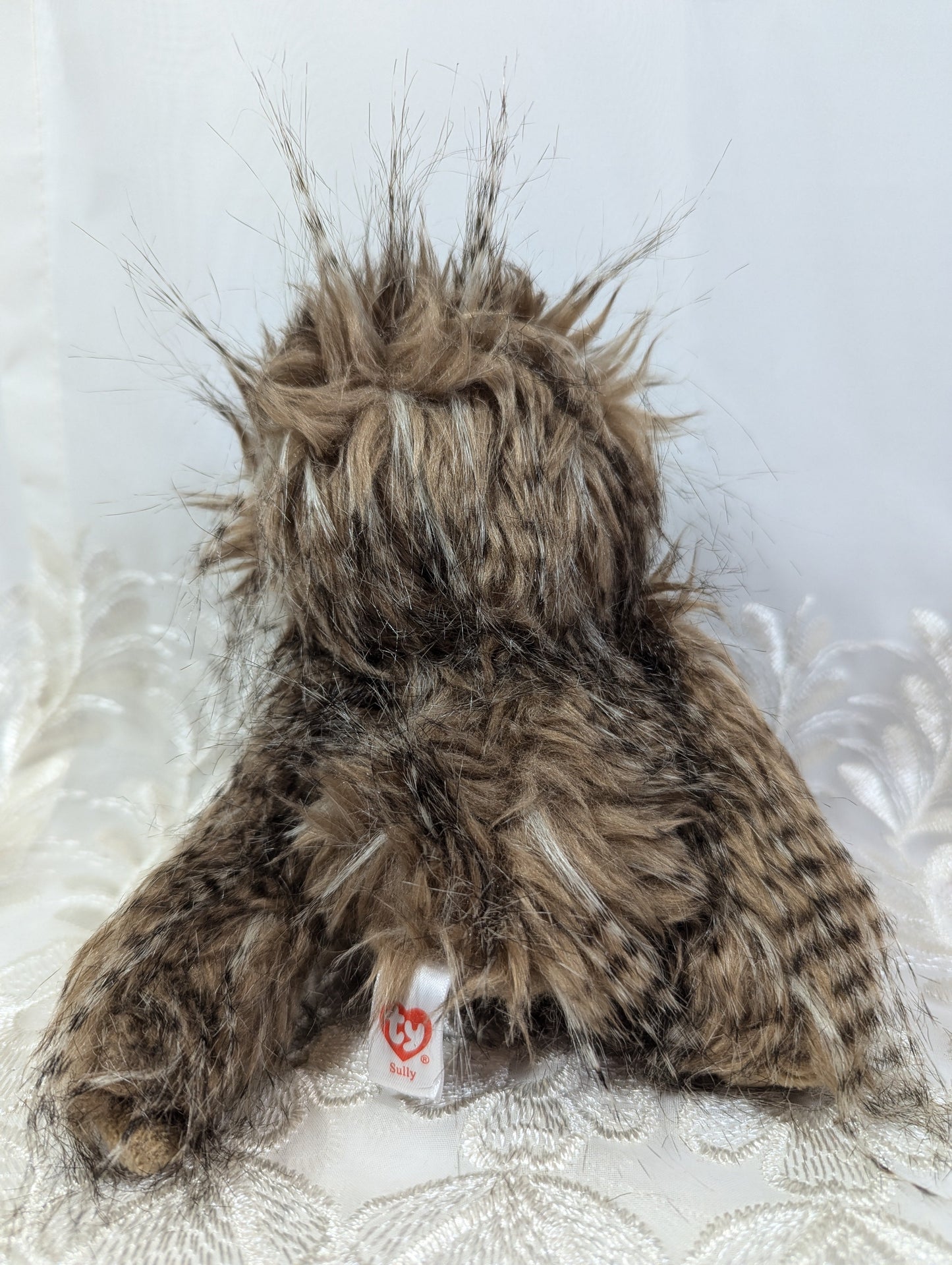 Ty Beanie Boo - Sully the Brown Fluffy Sloth (6in) - Vintage Beanies Canada