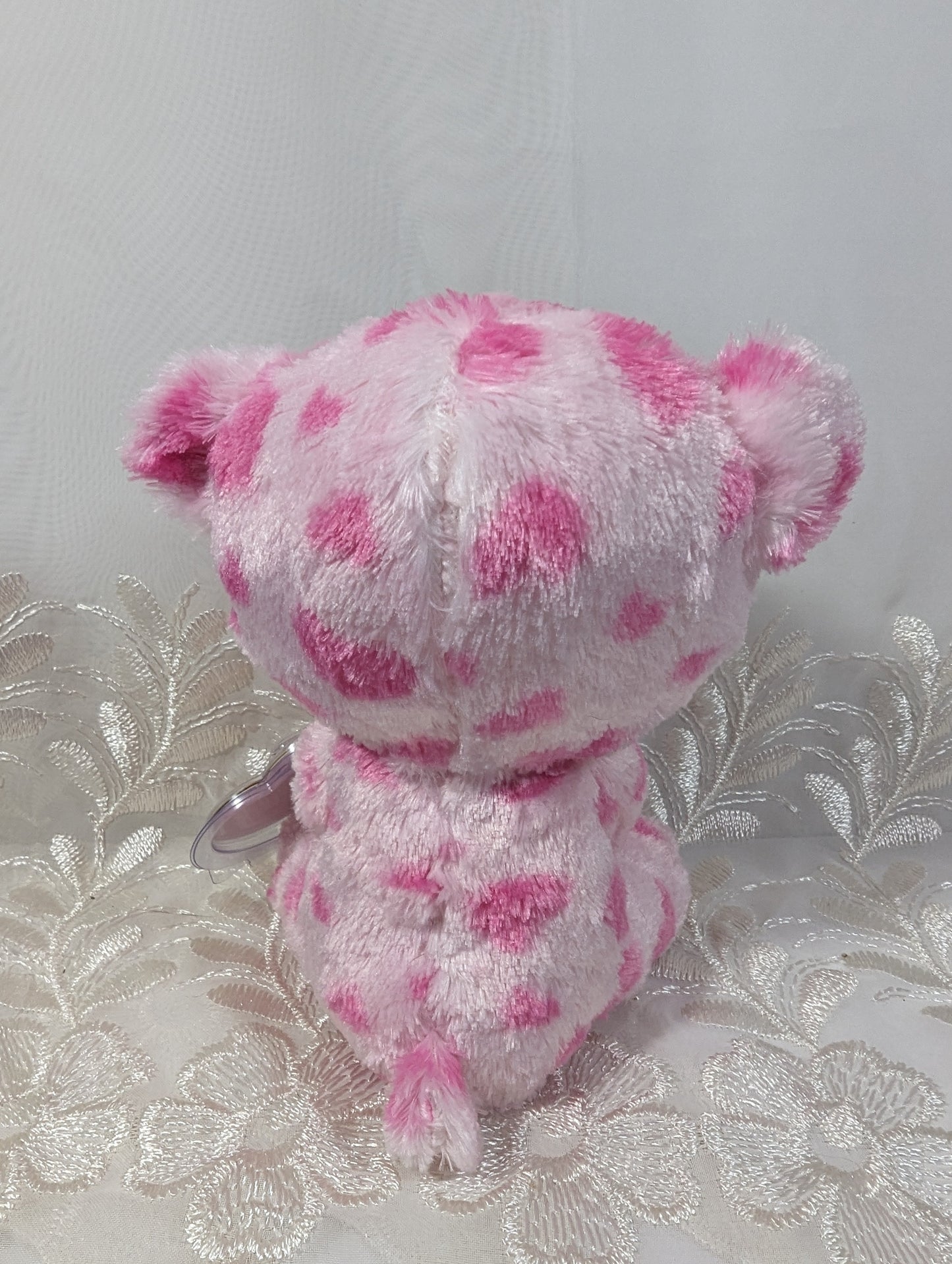 Ty Beanie Boo - Sweetikins The Pink Bear Holding Heart (6in) - Vintage Beanies Canada