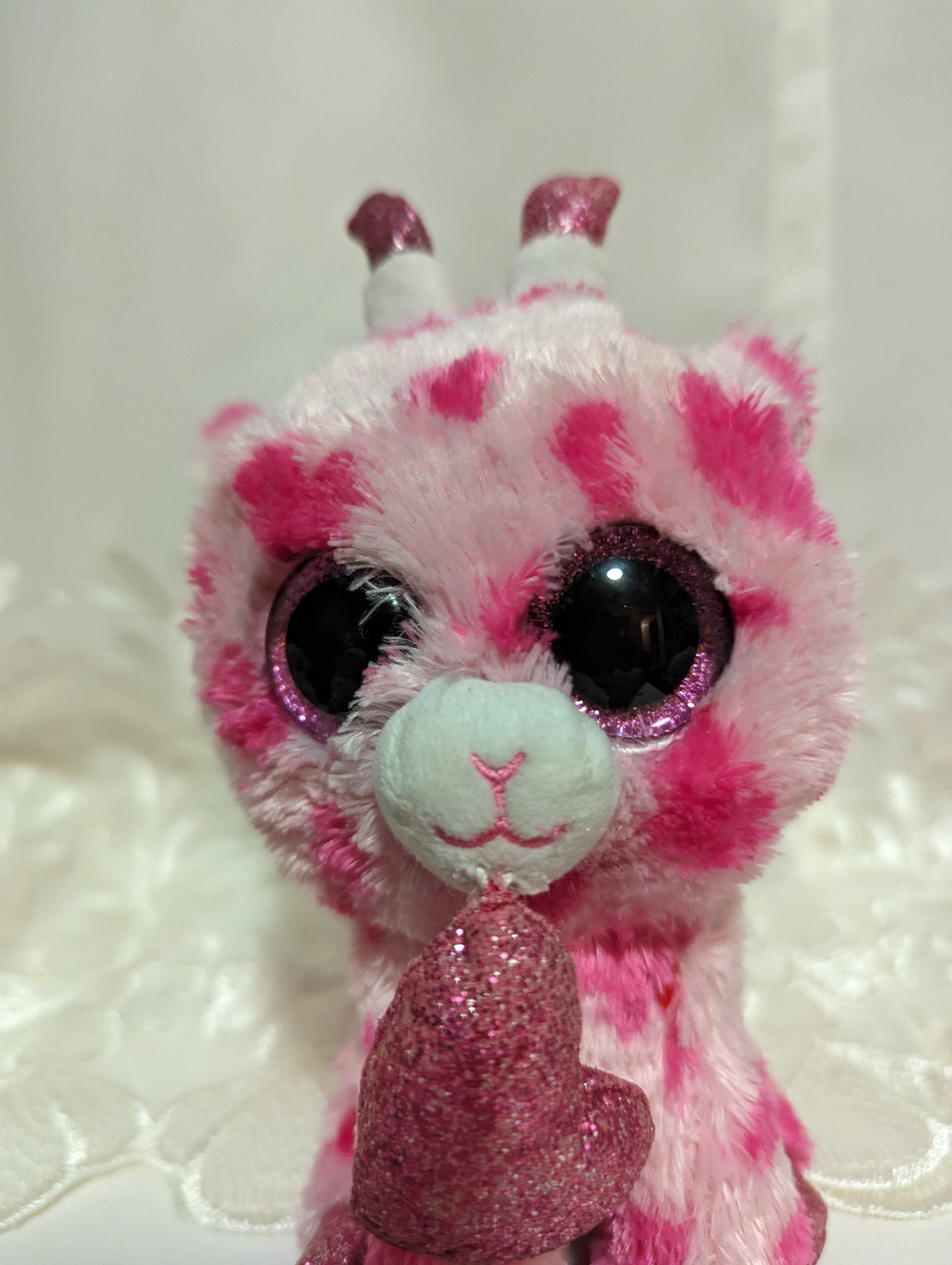 Ty Beanie Boo - Sweetums The Pink Giraffe (6in) No Hang Tag - Vintage Beanies Canada