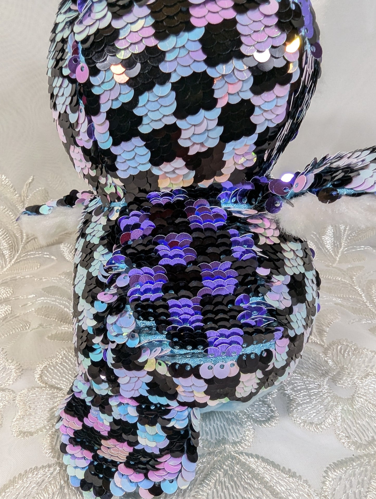 Ty Beanie Boo - Topper The Sequined Owl (6 in) No Tags - Vintage Beanies Canada