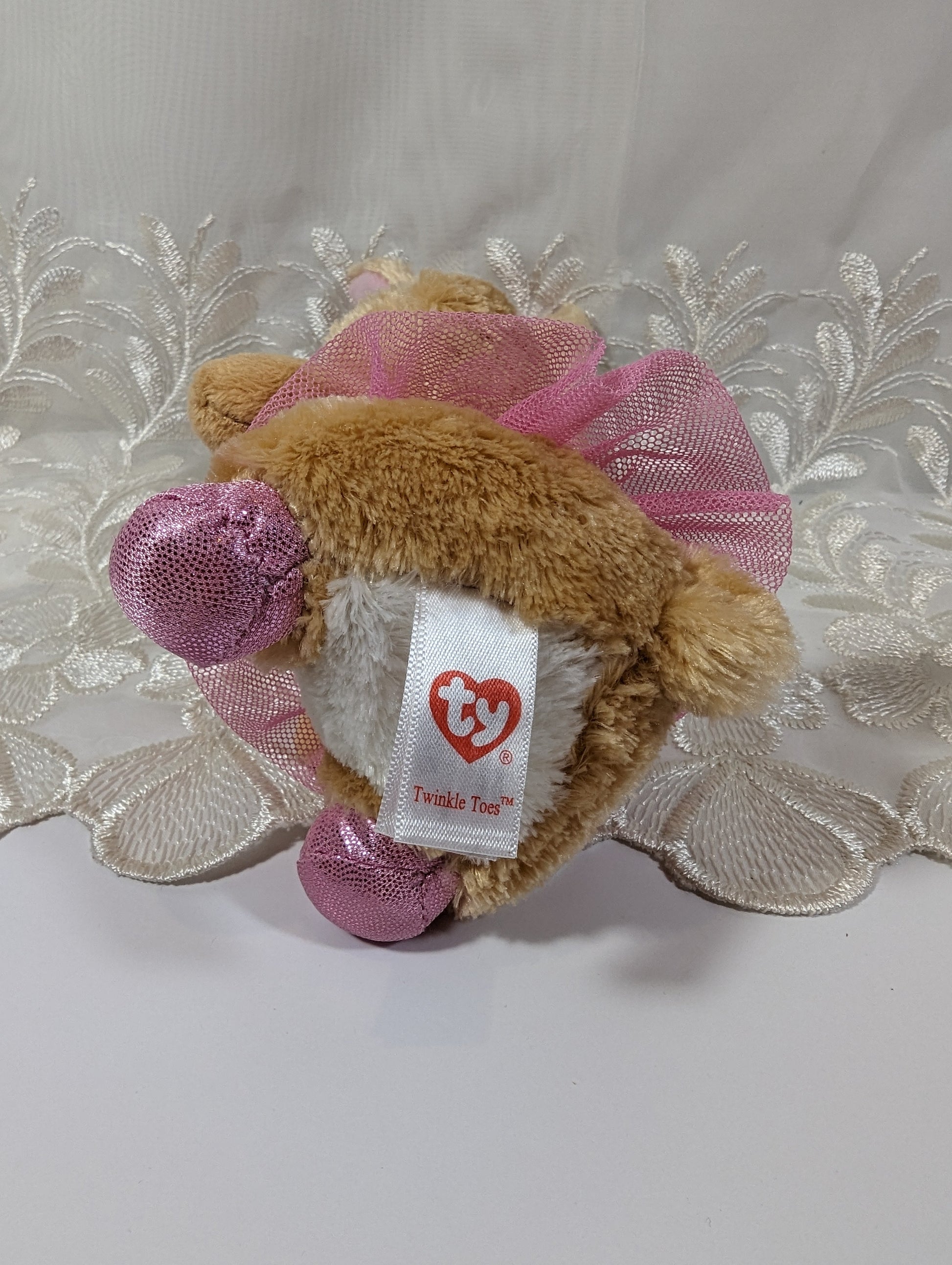 Ty Beanie Boo - Twinkle Toes The Ballerina Bunny Rabbit (6in) - Vintage Beanies Canada