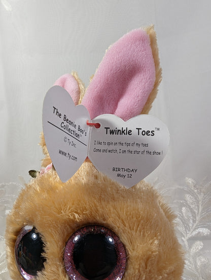 Ty Beanie Boo - Twinkle Toes The Ballerina Bunny Rabbit (6in) - Vintage Beanies Canada