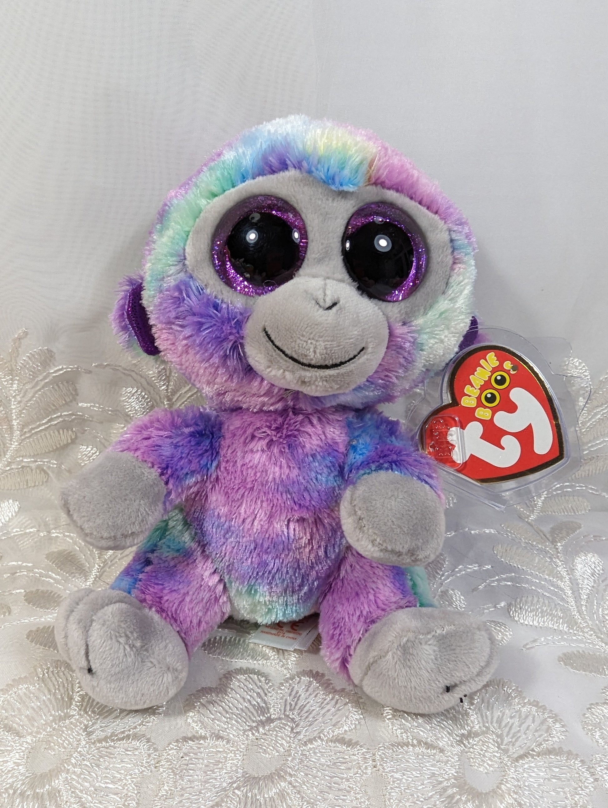 Ty Beanie Boo - Zuri The Monkey (6in) - Vintage Beanies Canada