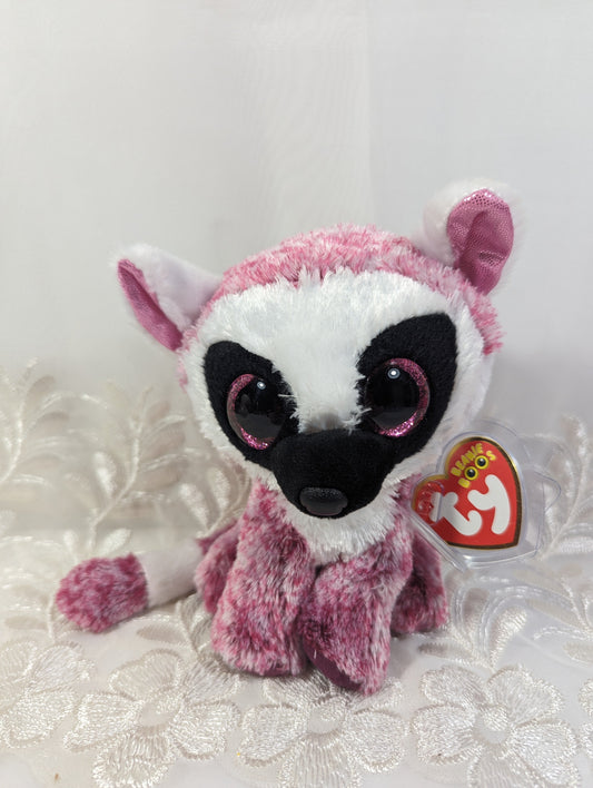 Ty Beanie Boos - LeeAnn The Pink Lemur (6 In) - Vintage Beanies Canada