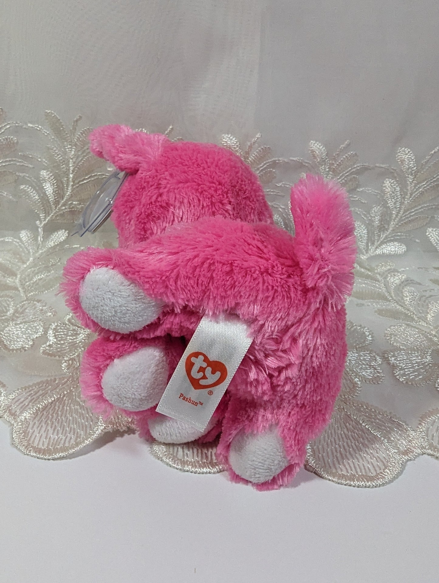 Ty Beanie Boos - Pashun The Pink Dog (6in) Trade Show Exclusive - Vintage Beanies Canada