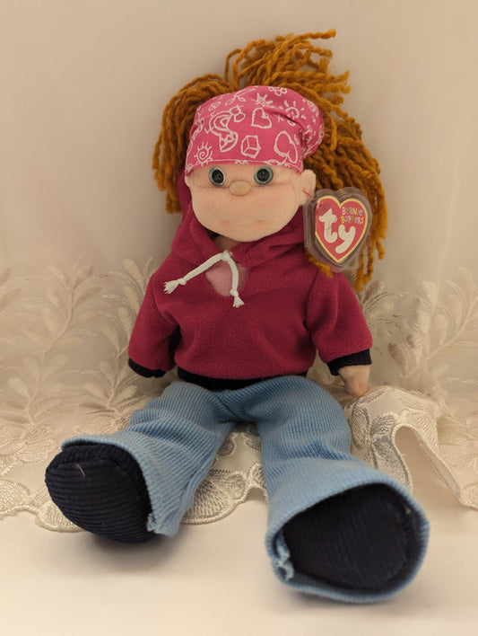 Ty Beanie Bopper - Naughty Natalie The Doll (12in) Non-mint Tag - Vintage Beanies Canada