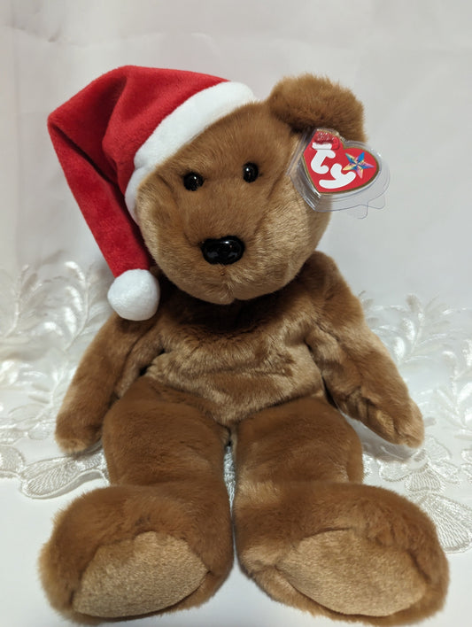 Ty Beanie Buddy - 1997 Holiday Teddy Bear (13in) - Vintage Beanies Canada