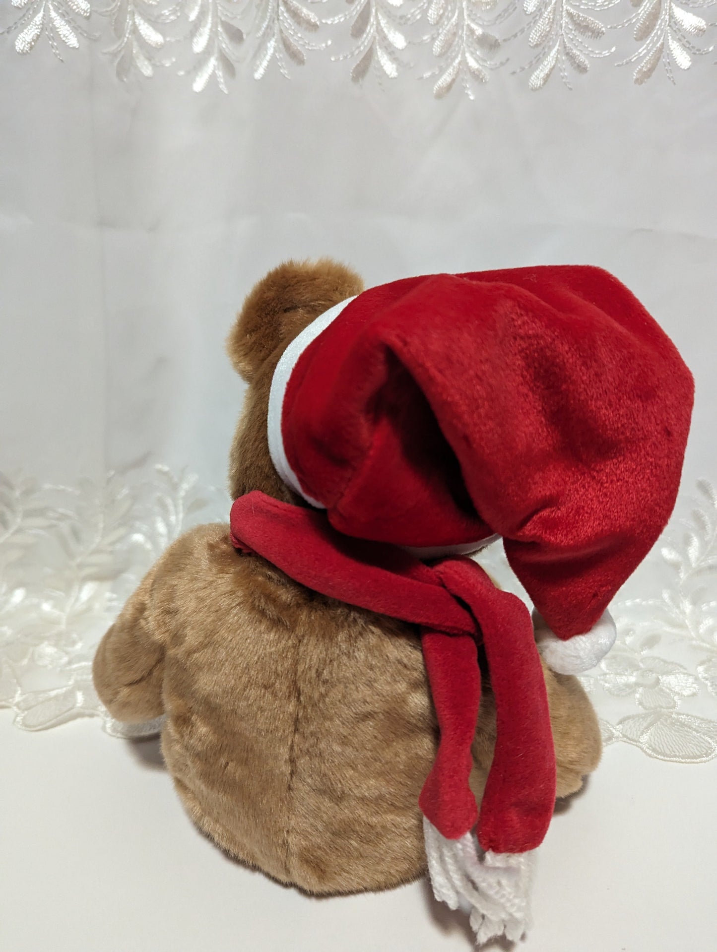 Ty Beanie Buddy - 1997 Holiday Teddy Bear (13in) - Vintage Beanies Canada