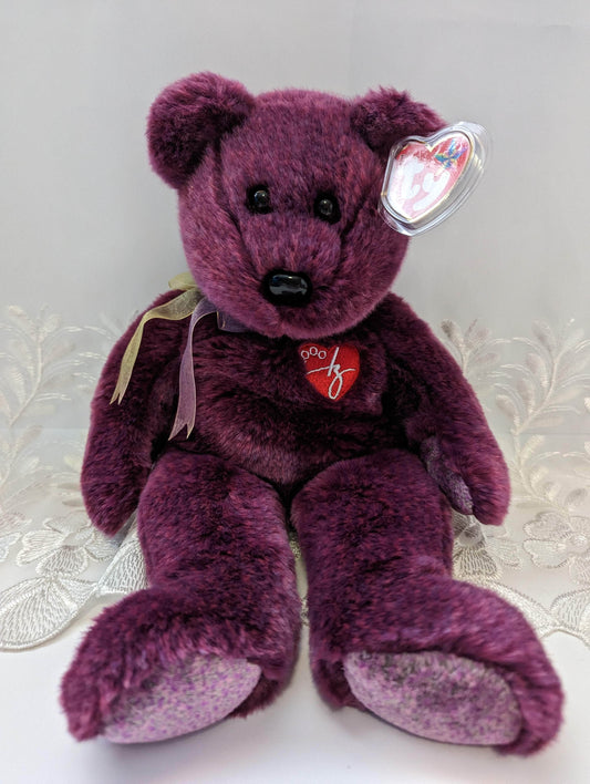 Ty Beanie Buddy - 2000 Signature Bear (13in) - Vintage Beanies Canada