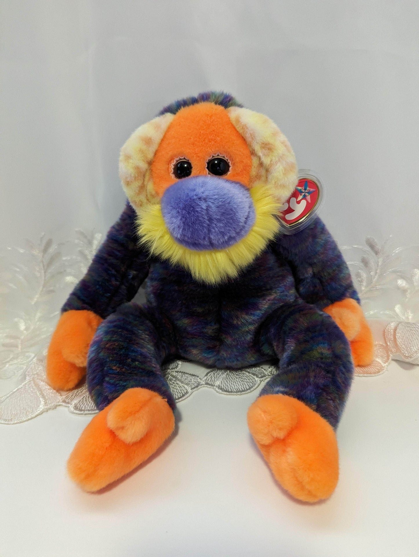 Ty Beanie Buddy - Bananas The Orangutan (12in) - Vintage Beanies Canada