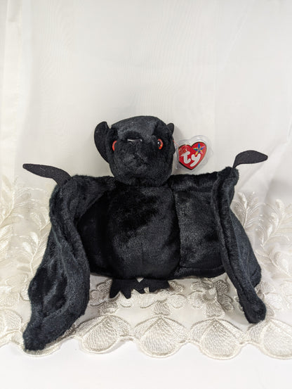 Ty Beanie Buddy - Batty The Black Bat (8 inch tall/16 inch wide) *RARE* - Vintage Beanies Canada