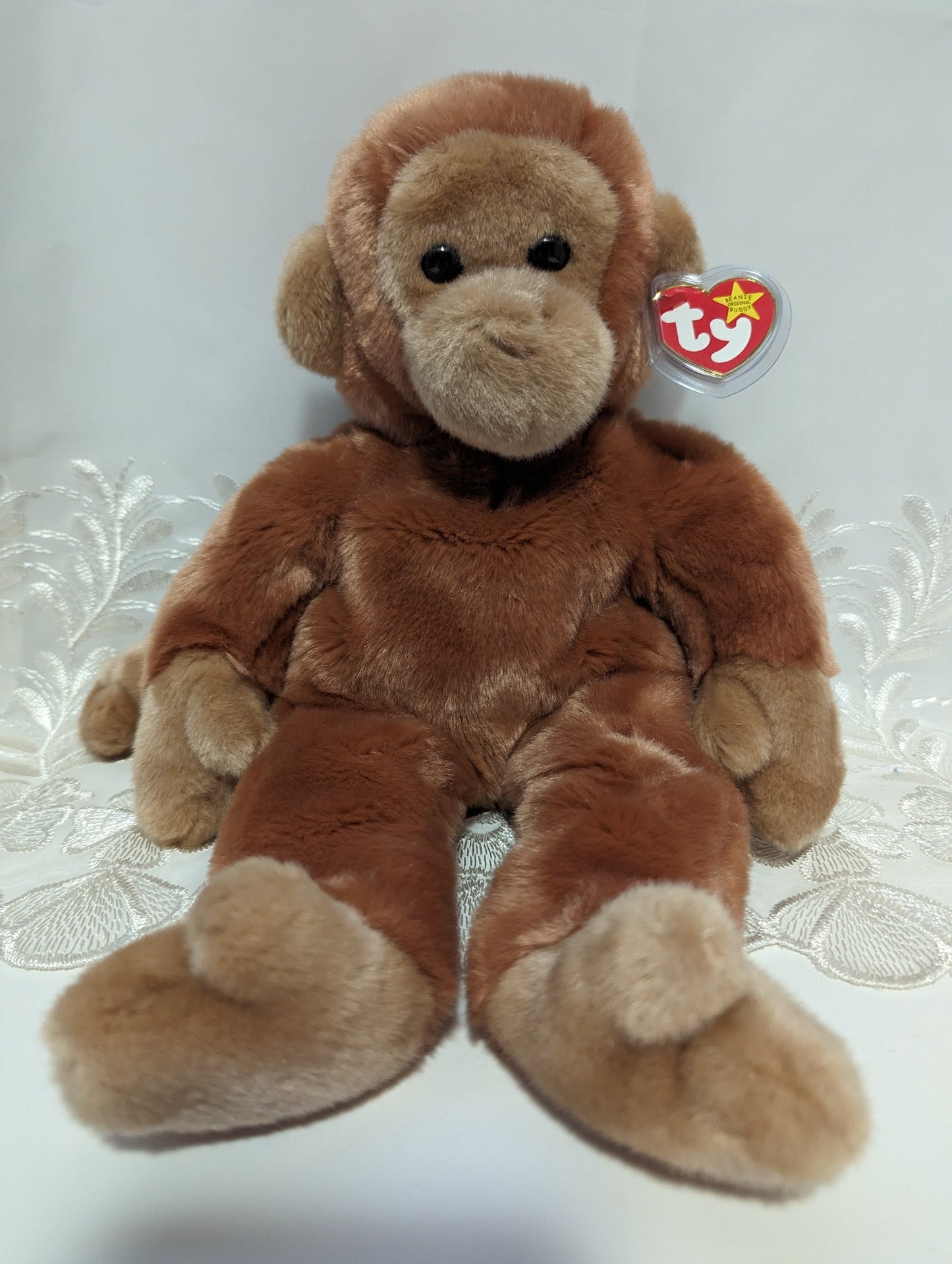 Ty Beanie Buddy - Bongo The Monkey (13in) - Vintage Beanies Canada