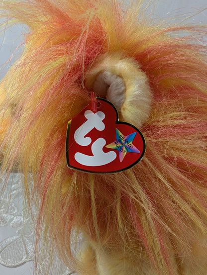 Ty Beanie Buddy - Bushy The Lion (9.5 in) - Vintage Beanies Canada