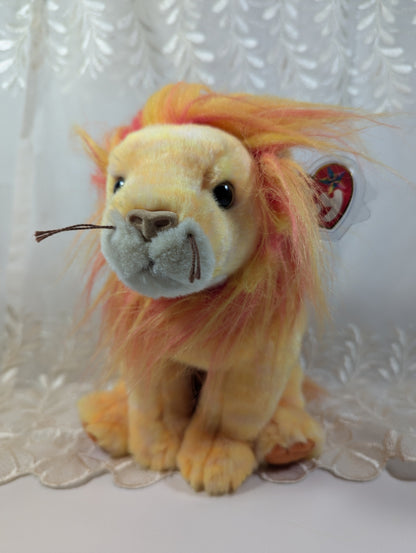 Ty Beanie Buddy - Bushy The Lion (9.5 in) - Vintage Beanies Canada