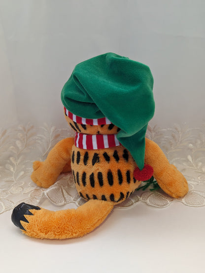 Ty Beanie Buddy - Christmas Garfield The Cat (12in) - Vintage Beanies Canada