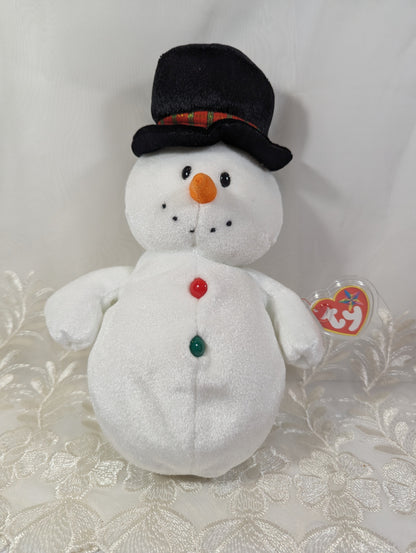 Ty Beanie Buddy - Coolston The Snowman (10 in) - Vintage Beanies Canada