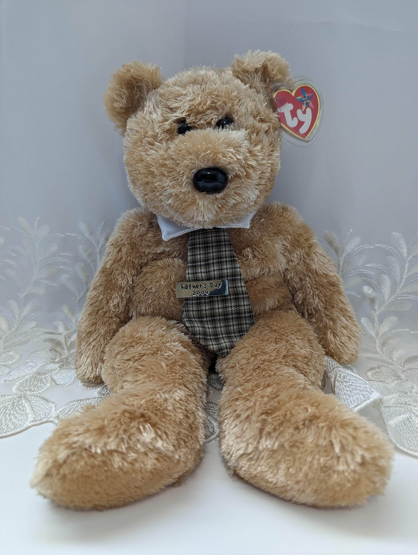 Ty Beanie Buddy - DAD-e The Father's Day Bear (13in) - Vintage Beanies Canada