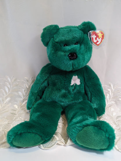 Ty Beanie Buddy - Erin The St Patrick's Day Bear (14in) - Vintage Beanies Canada