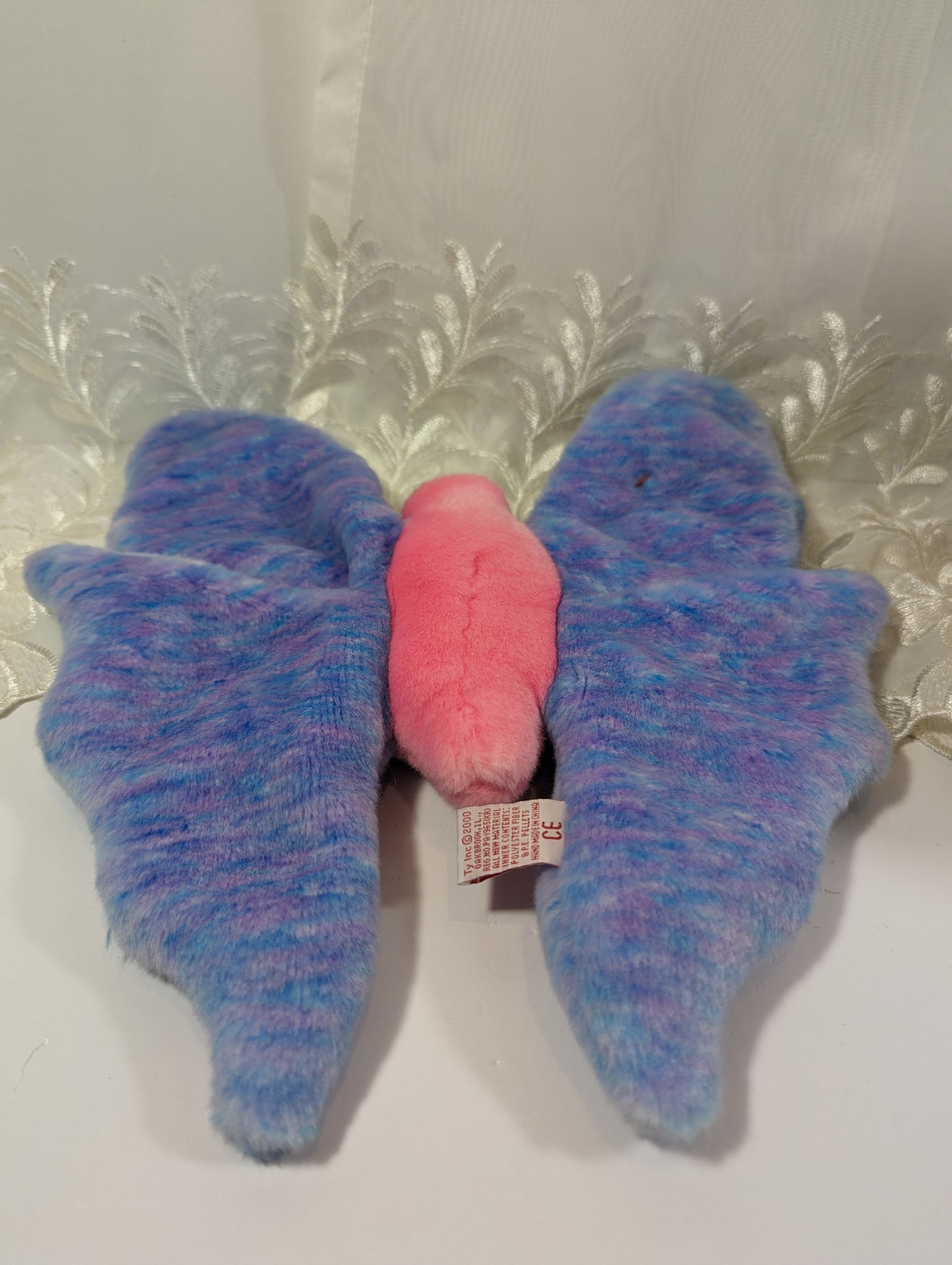 Ty Beanie Buddy - Flitter the Butterfly (10in) Faded Tag - Vintage Beanies Canada