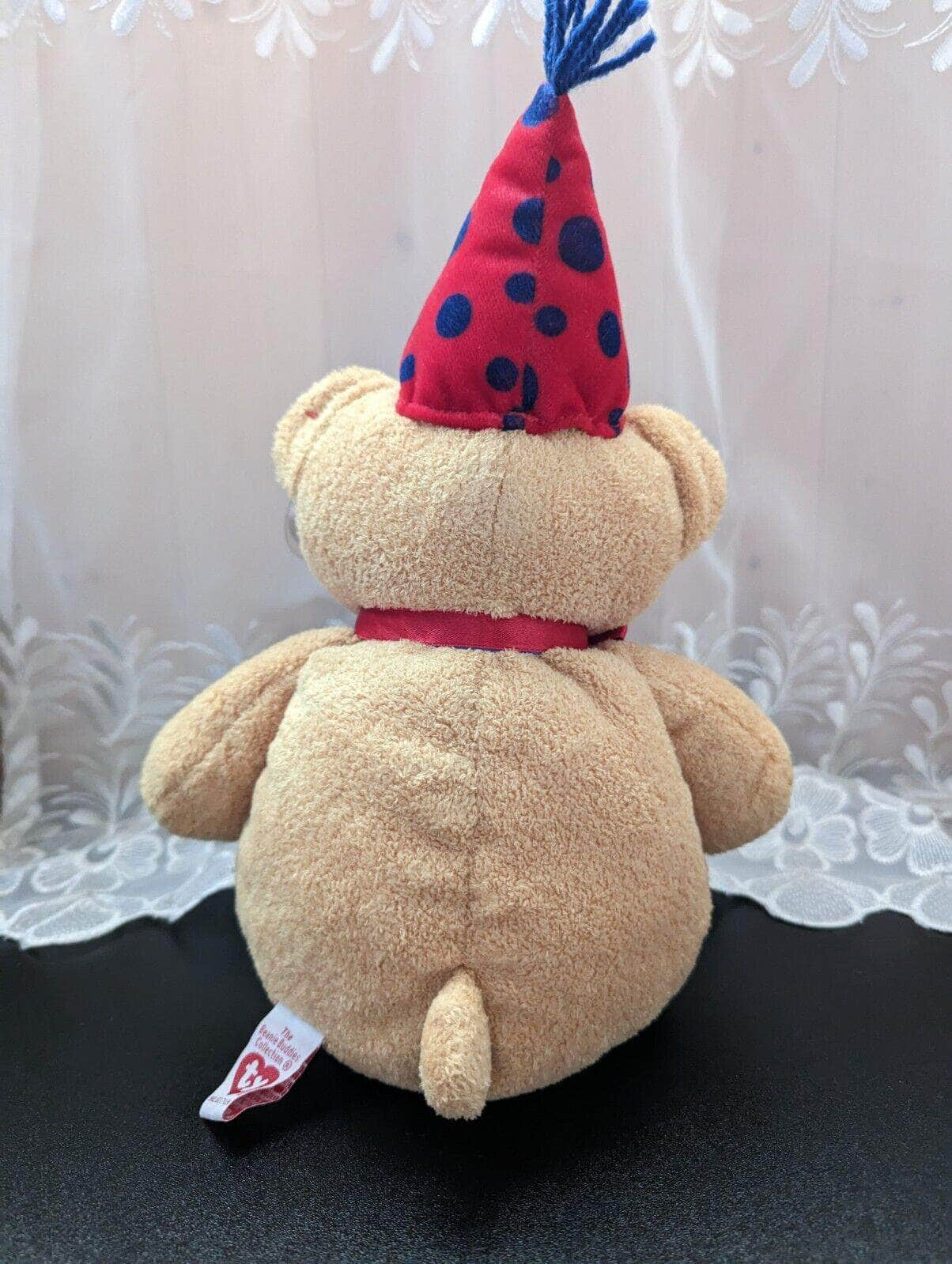 Ty Beanie Buddy - Fun The Anniversary Bear - Vintage Beanies Canada