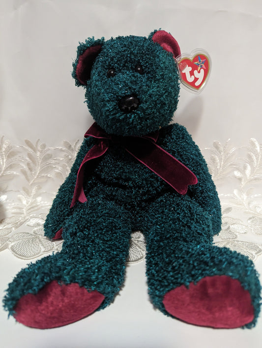 Ty Beanie Buddy - Holiday Teddy 2001 The Bear (13in) - Vintage Beanies Canada