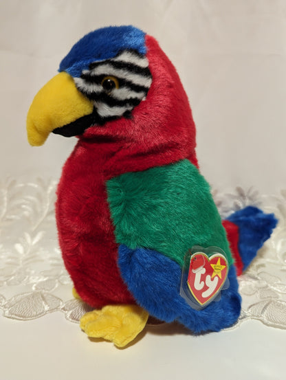 Ty Beanie Buddy - Jabber The Parrot (9in) - Vintage Beanies Canada