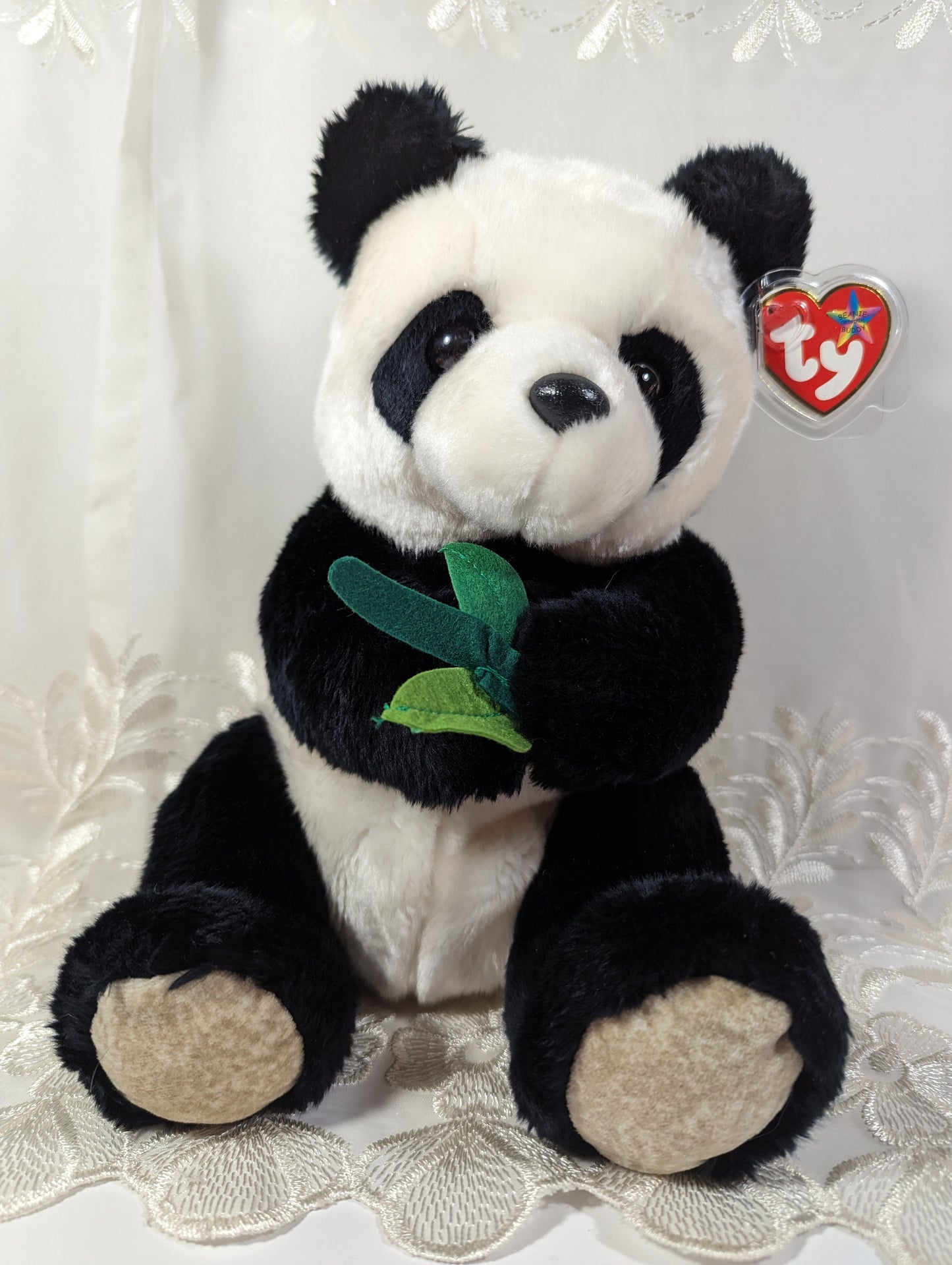 Ty Beanie Buddy - Li Mei The Panda (10in) - Vintage Beanies Canada