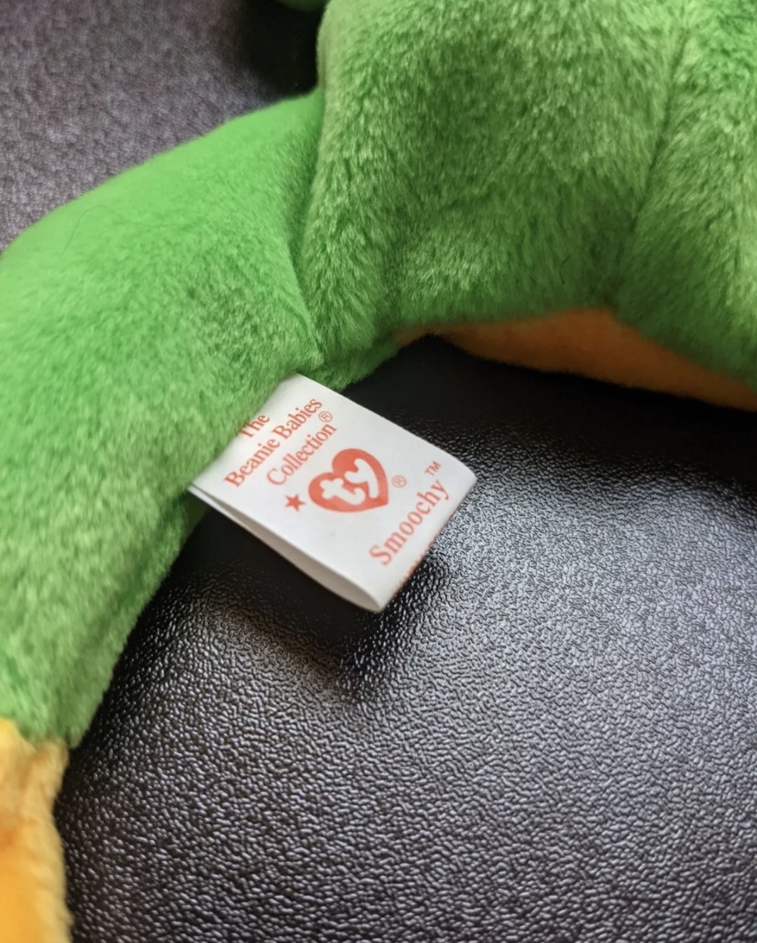 Ty Beanie Buddy (No Tag) + Beanie Baby + Teenie Smoochy The Frog Lot - Vintage Beanies Canada