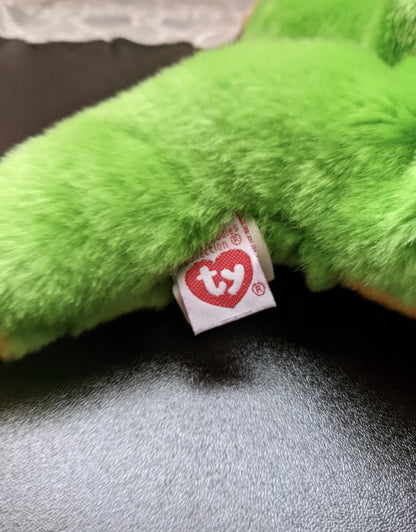 Ty Beanie Buddy (No Tag) + Beanie Baby + Teenie Smoochy The Frog Lot - Vintage Beanies Canada