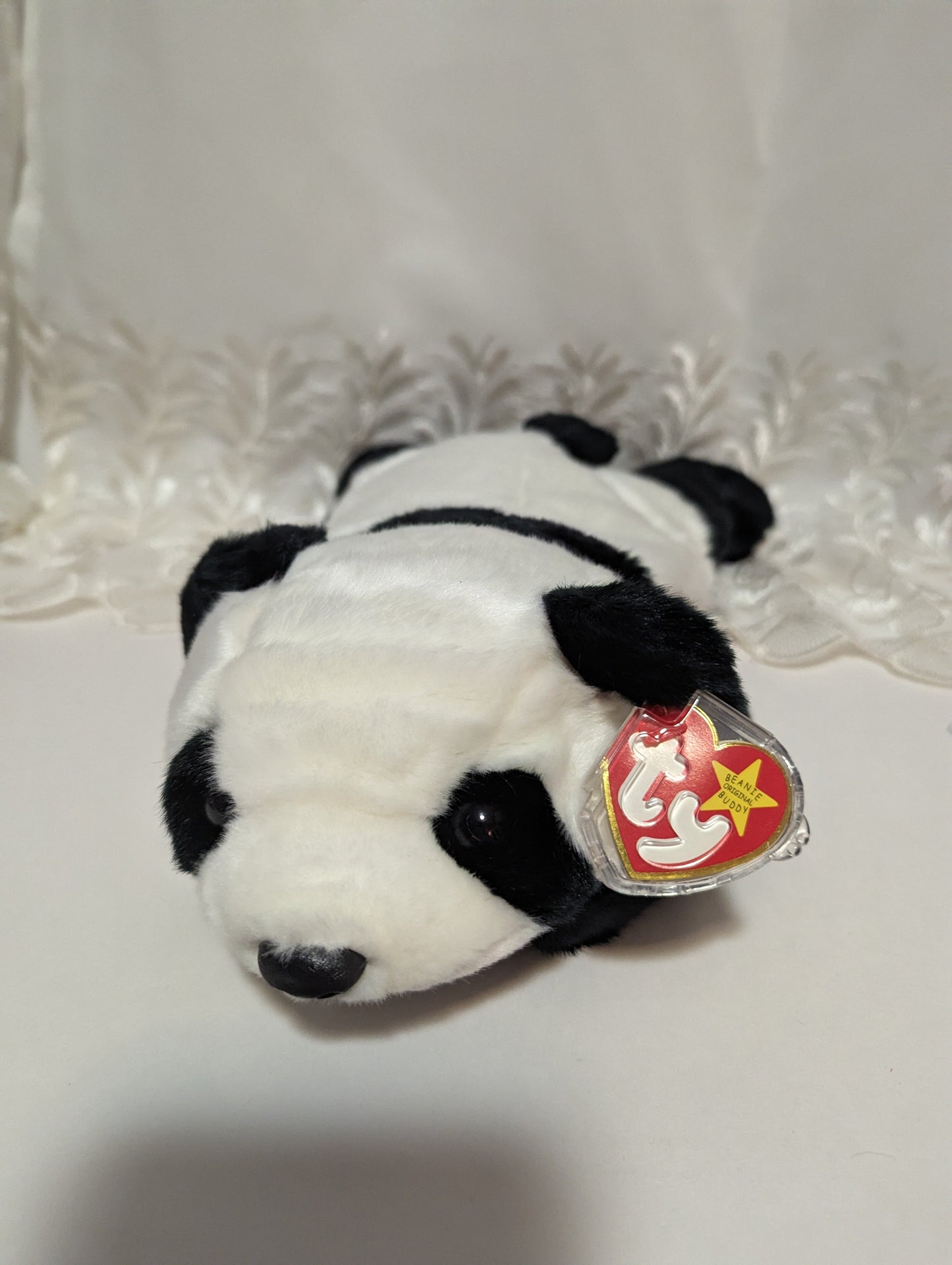 Ty Beanie Buddy - Peking The Panda Bear (13in) - Vintage Beanies Canada