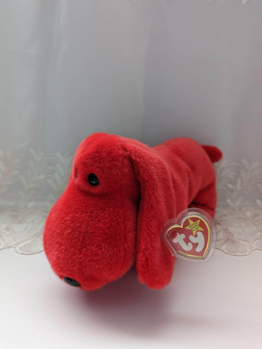 Ty Beanie Buddy - Rover The Red Dog (10 in) - Vintage Beanies Canada