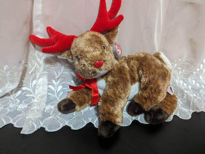 Ty Beanie Buddy - Roxie The Reindeer (12in) - Vintage Beanies Canada