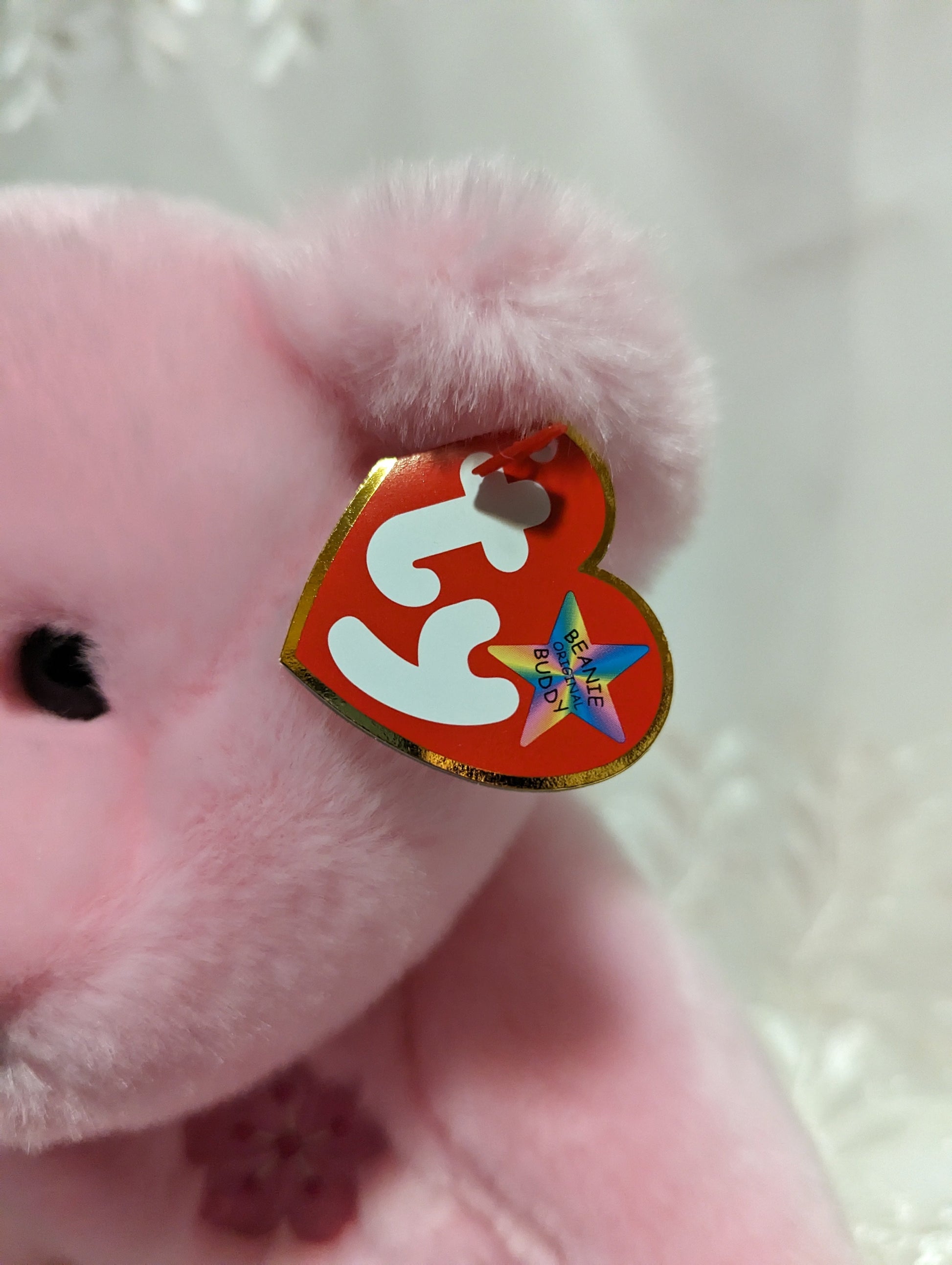 Ty Beanie Buddy - Sakura The Pink Bear (14in) Japanese Exclusive - Vintage Beanies Canada