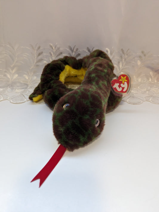 Ty Beanie Buddy - Slither The Snake - Vintage Beanies Canada