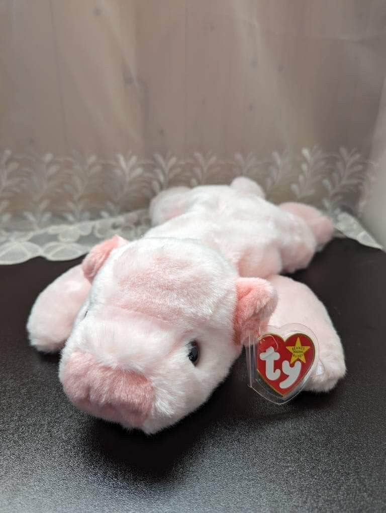 Ty Beanie Buddy - Squealer The Pig (13in) - Vintage Beanies Canada