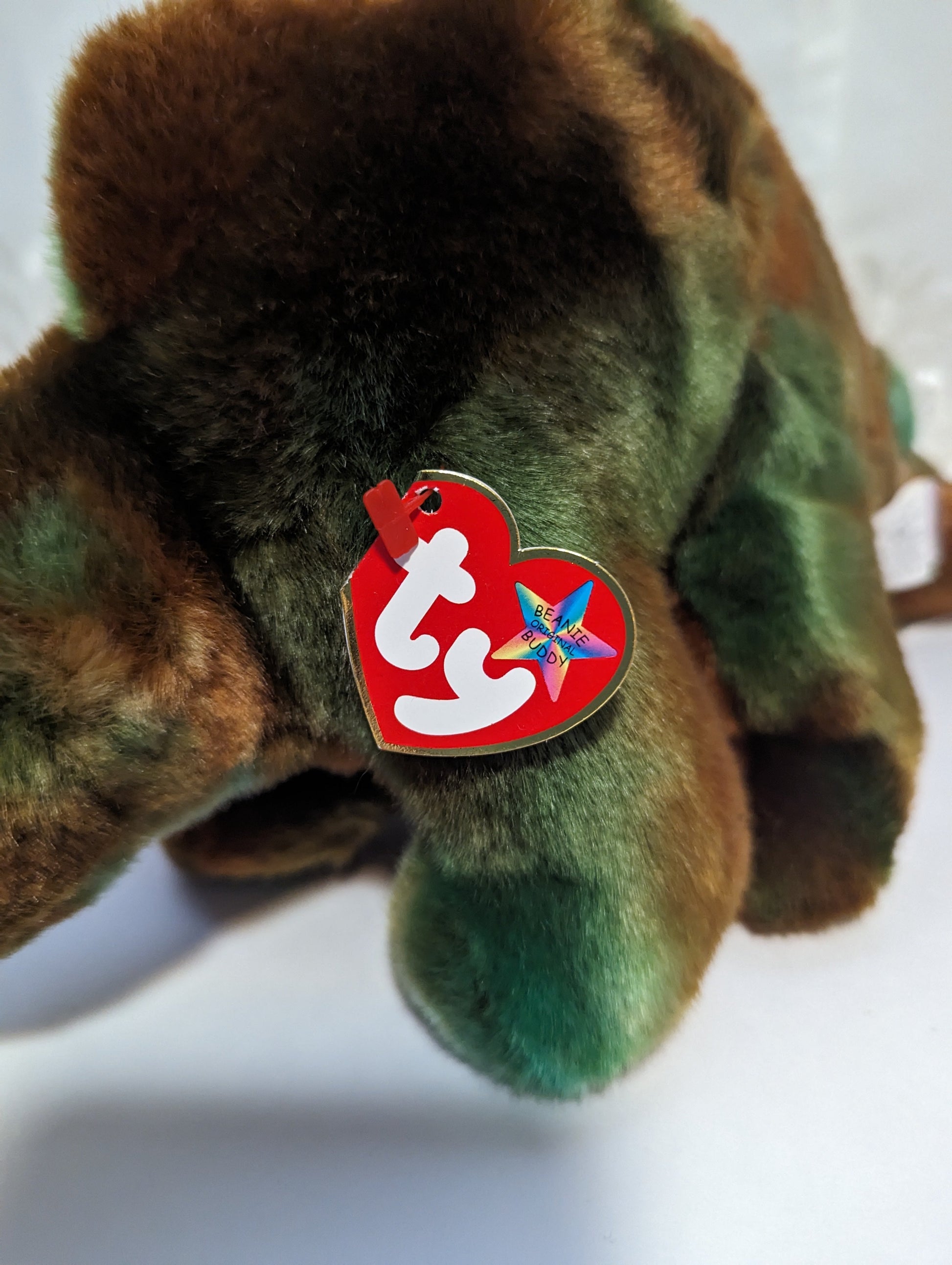 Ty Beanie Buddy - Steg The Stegosaurus Dinosaur (13in) - Vintage Beanies Canada