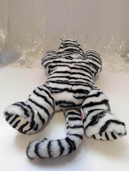 Ty Beanie Buddy - White Tiger The Tiger (11in) - Vintage Beanies Canada