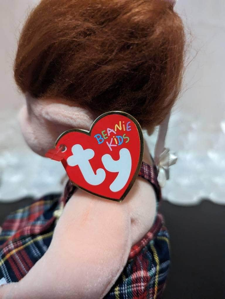 Ty Beanie Kids - Ginger The Red-haired Girl Doll (10in) - Vintage Beanies Canada