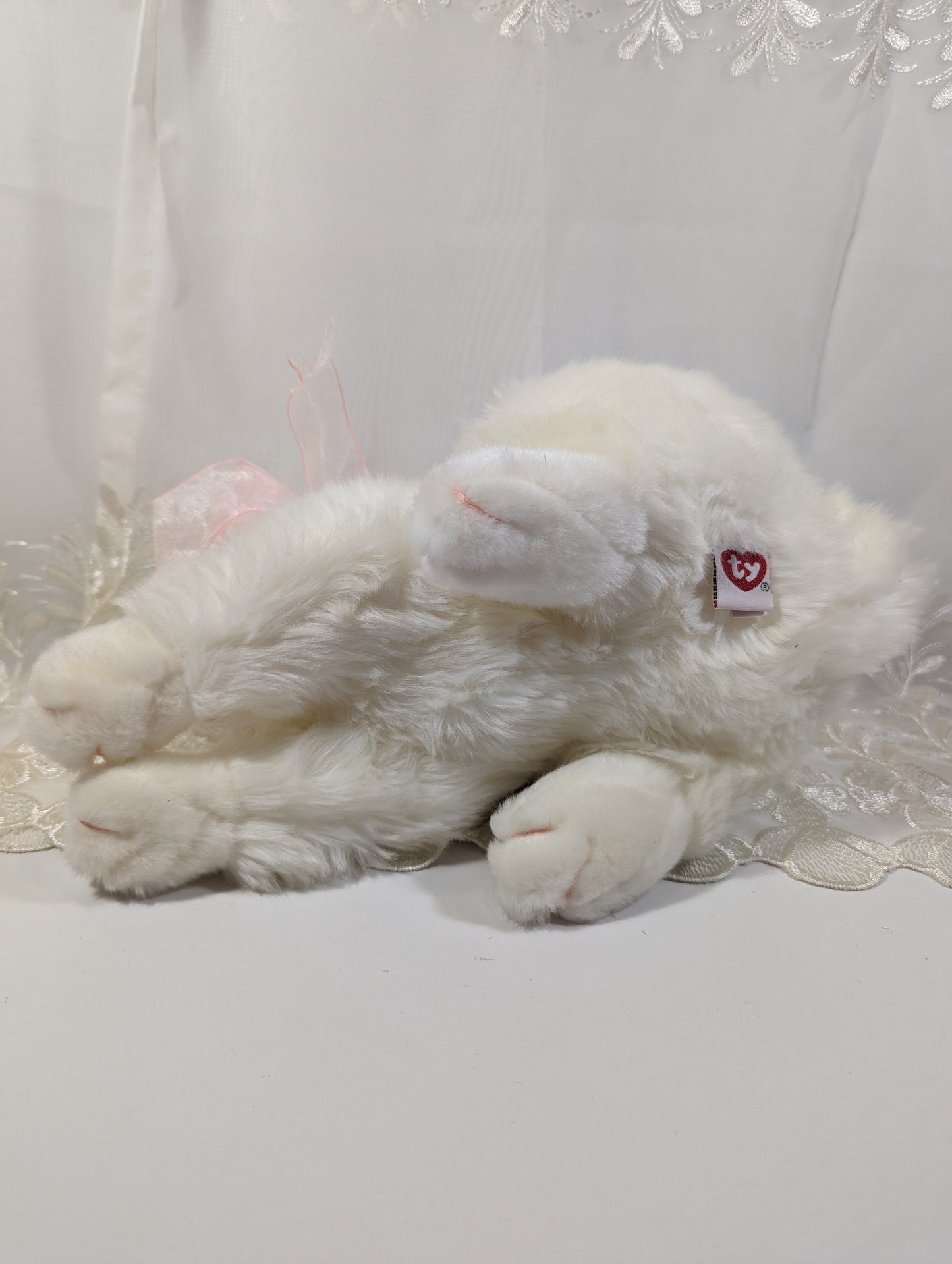 Ty Classic Collection - Alfalfa The Bunny Rabbit (12 in) Near Mint - Vintage Beanies Canada