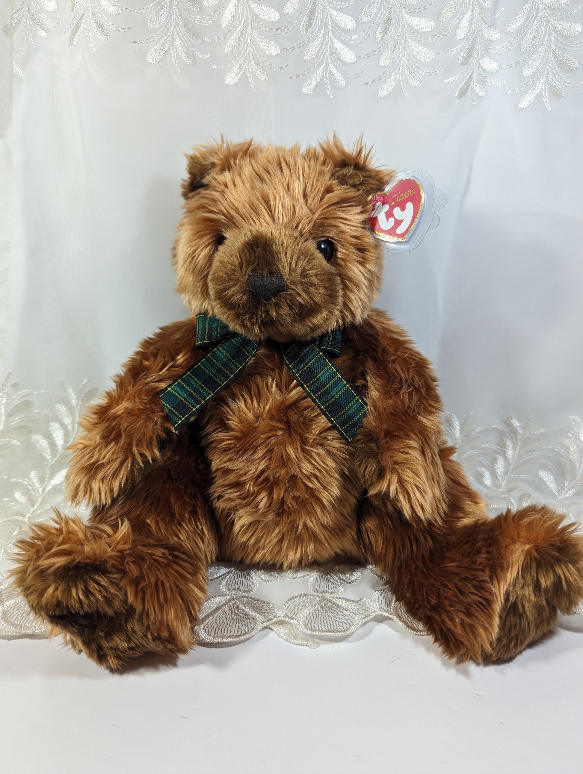 Ty Classic Collection - Baby Auburn The Bear (10in) Near Mint - Vintage Beanies Canada