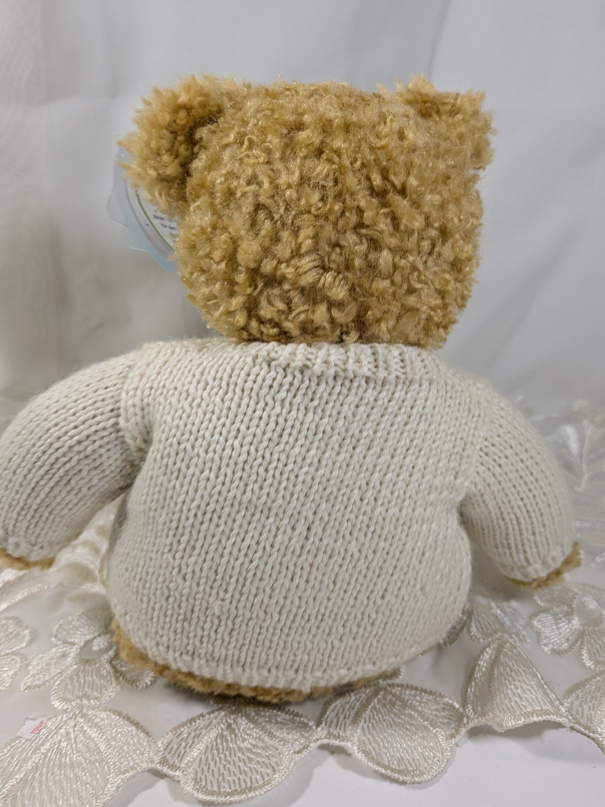 Ty Classic Collection - Baby Curly The Bear With USA Shirt (11 in) - Vintage Beanies Canada