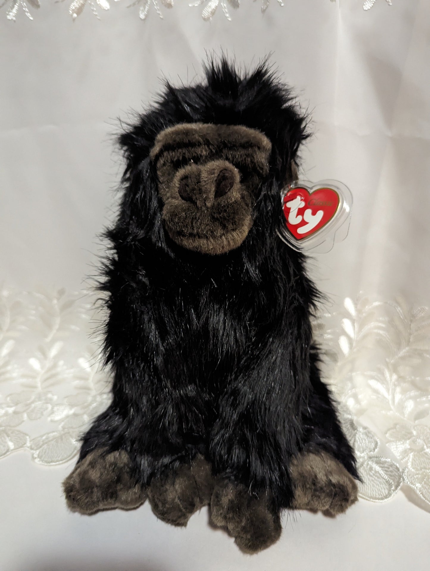 Ty Classic Collection - Baby George The Gorilla (12in) - Vintage Beanies Canada