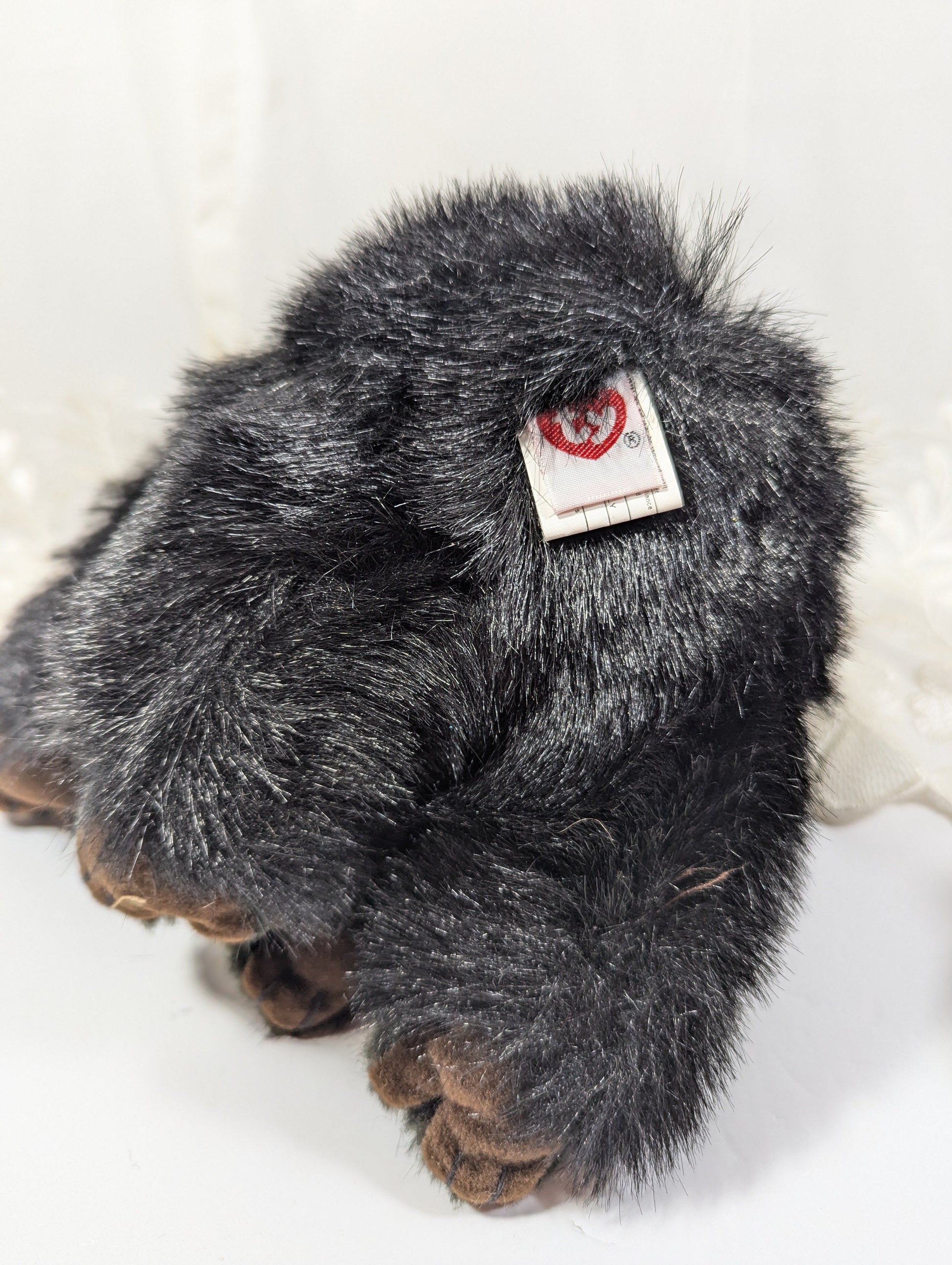Ty Classic Collection - Baby George The Gorilla (12in) Non - mint Hang Tag - Vintage Beanies Canada