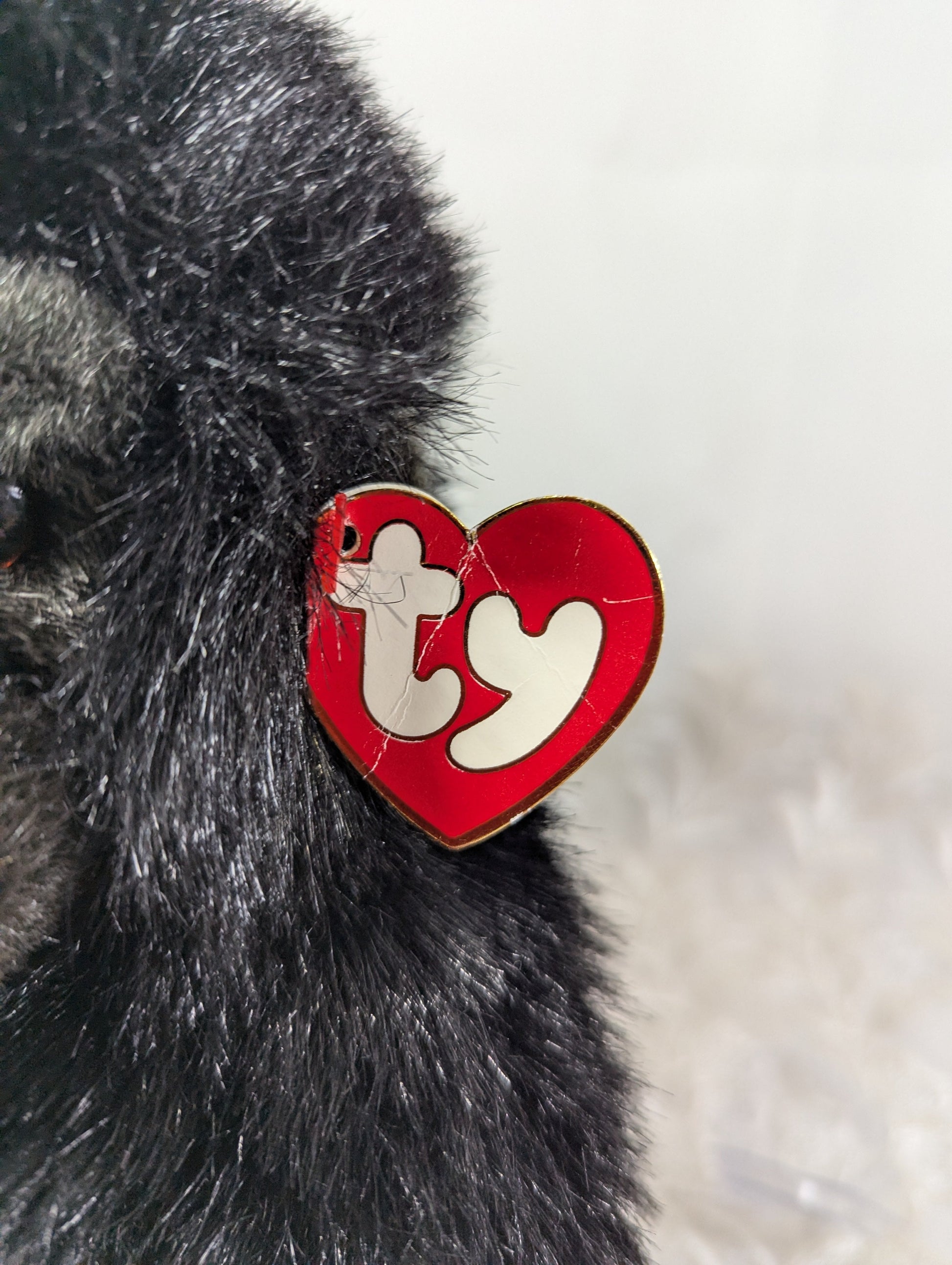 Ty Classic Collection - Baby George The Gorilla (12in) Non - mint Hang Tag - Vintage Beanies Canada