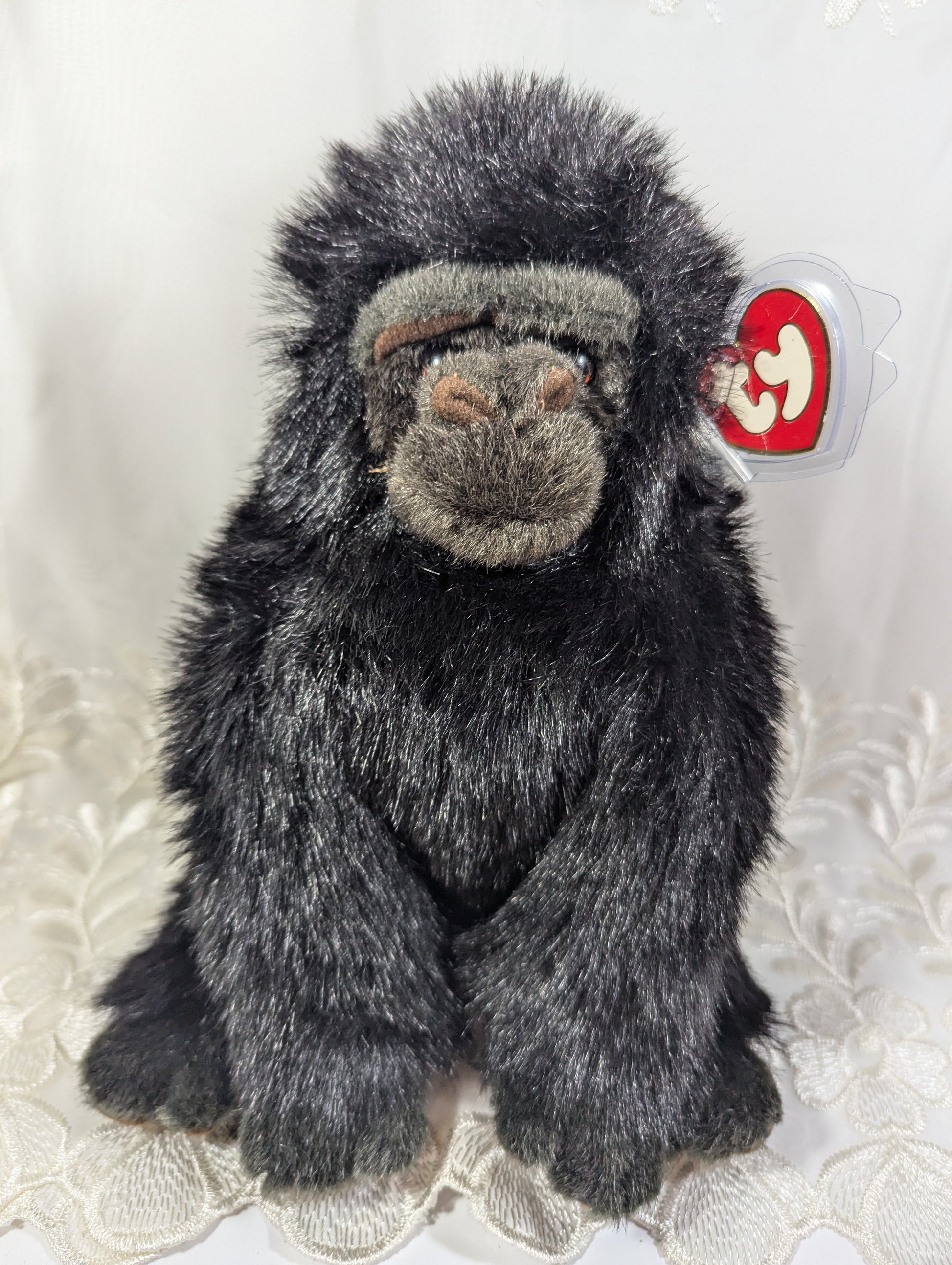 Ty Classic Collection - Baby George The Gorilla (12in) Non - mint Hang Tag - Vintage Beanies Canada