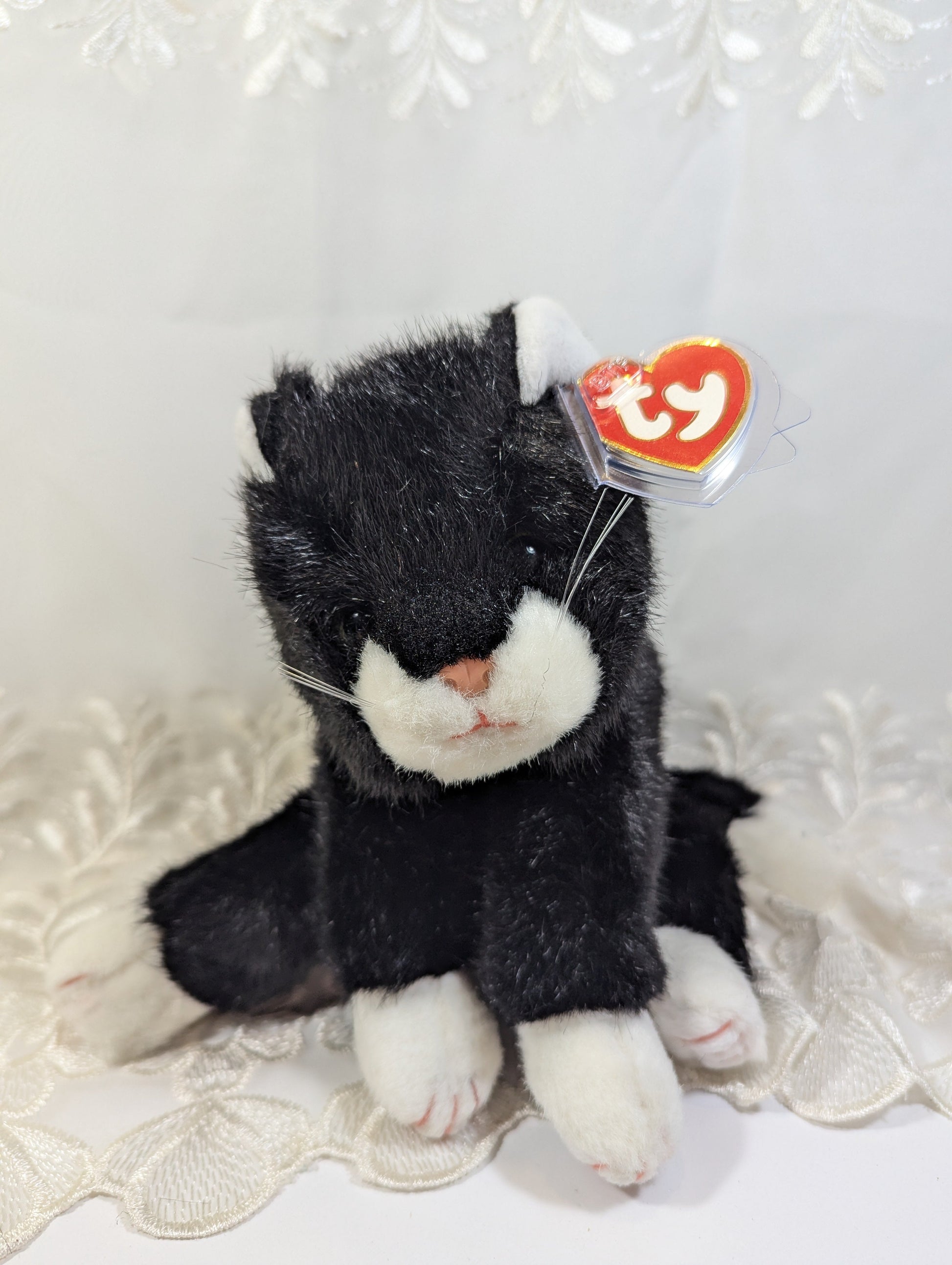 Ty Classic Collection - Boots the Black Cat (10 in) Near Mint Tag - Vintage Beanies Canada